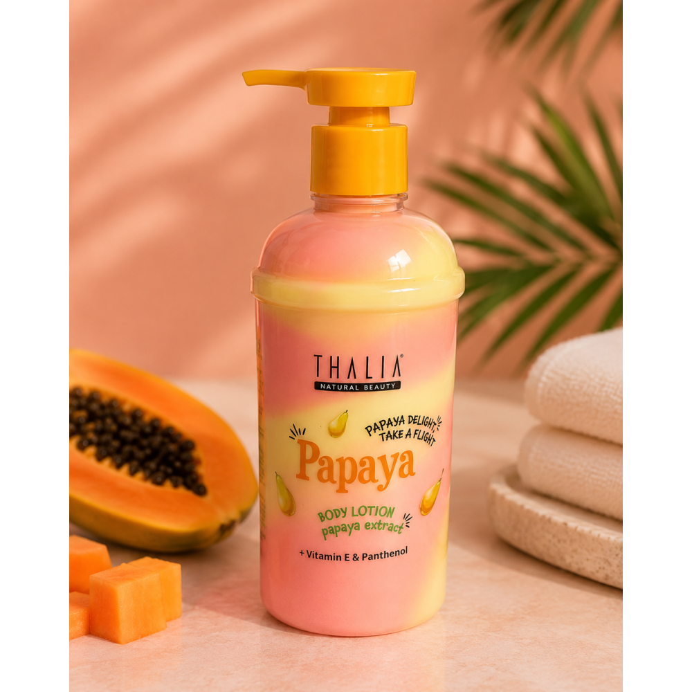 Lait Corporel Thalia Natural Beauty Papaya – Extrait de Papaye