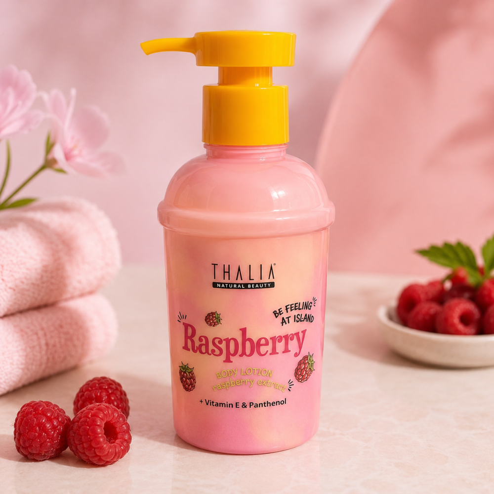 Lait Corps Thalia Raspberry – Extrait de Framboise & Vitamine E