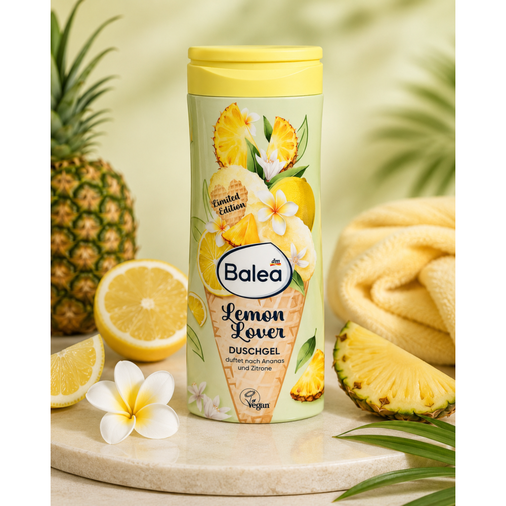 Balea Lemon Lover – Gel Douche Ananas & Citron