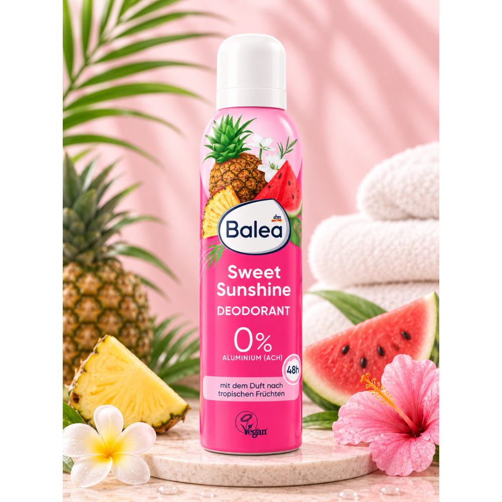 Balea Sweet Sunshine Déodorant Spray 48h