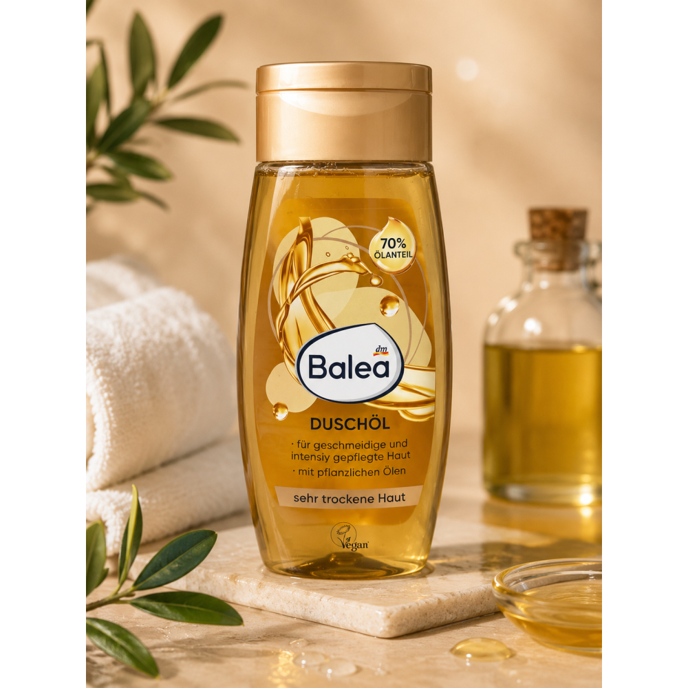 Balea Huile de Douche Nourrissante – Peaux Très Sèches
