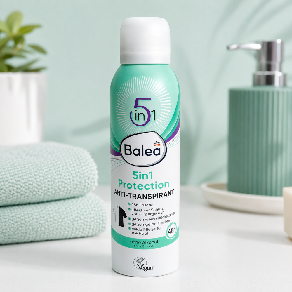 Déodorant Spray Balea 5 en 1 Protection – Anti-Transpirant 48 h