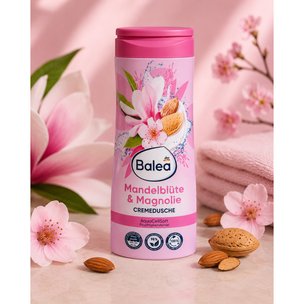 Balea Crème Douche Amande & Magnolia